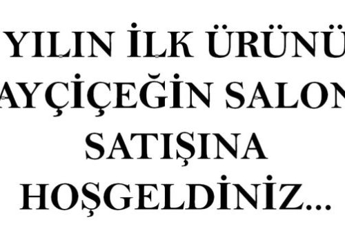 2024 Yılı Hasat Sezonu Ürünü Olan İ̇lk Ayçi̇çek Borsamızda Satıldı
