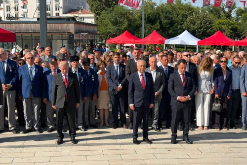 30 Ağustos Zafer Bayramı Töreni̇ Ve Tebri̇kleri̇n Kabulu