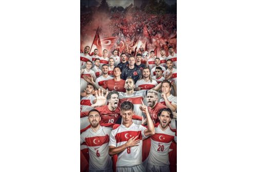 Avrupa Futbol Şampiyonası'Nda Gruplardan Çıkarak Yoluna Devam Eden A Milli Futbol Takımımıza Yürekten Başarılar Diliyoruz.