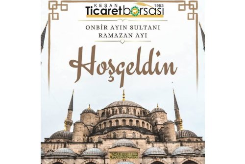 Hoş Geldi̇n Ya Şehri̇-İ Ramazan