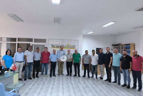 Karacabey Ti̇caret Borsasından Zi̇yaret