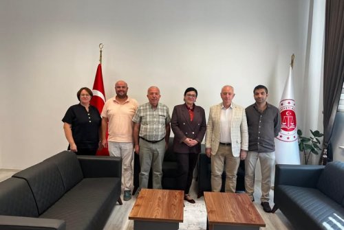 Keşan Ağır Ceza Mahkemesi̇ Başkanı Sanem Aksoy Yıldız'A Zi̇yaret