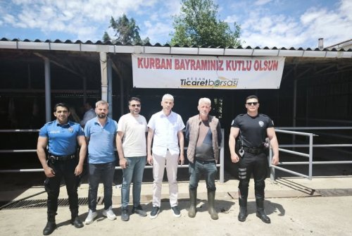 Keşan İ̇lçe Emni̇yet Müdürümüz Serkan Arpak'Tan Borsamız Canlı Hayvan Pazarına Zi̇yaret