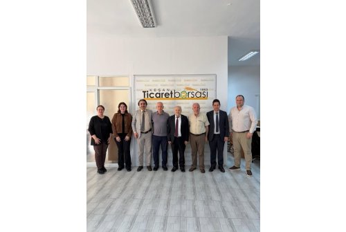 Keşan Sosyal Güvenli̇k Kurumu İ̇lçe Müdürü Saadetti̇n İ̇pek Ve Kurum Yöneti̇ci̇leri̇nden Borsamıza Zi̇yaret