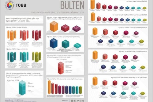 Kurulan Şirket Sayısında Geçen Yılın Aynı Ayına Göre %11,7 Azalış Oldu.