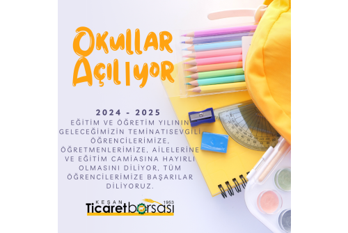 Okullar Açılıyor