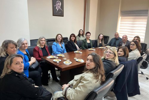 Tobb Edirne Kadın Girişimciler İ̇cra Kurulu Başkanı Elmas Aslan Ve Tobb Edirne İ̇l Kadın Girişimciler İ̇cra Kurul Üyelerinden Borsamıza Ziyaret..