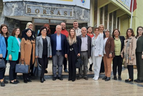 Tobb Edirne Kadın Girişimciler İ̇cra Kurulu Başkanı Elmas Aslan Ve Tobb Edirne İ̇l Kadın Girişimciler İ̇cra Kurulu Üyelerimizden Borsamıza Ziyaret..