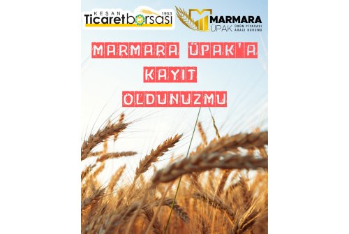 Marmara Üpak'A Kayıt Oldunuz Mu