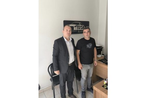 Üyemi̇z Uslu Rent A Car'A Zi̇yaret